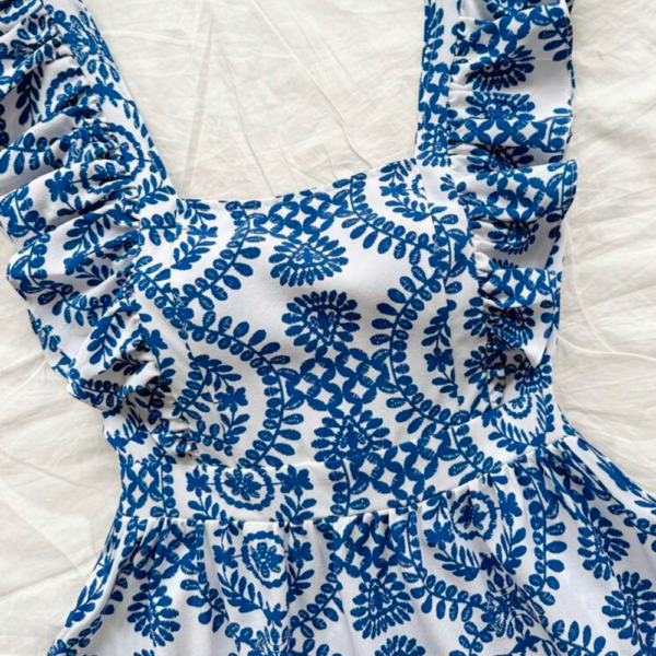 Vestido azul - Imagen 2